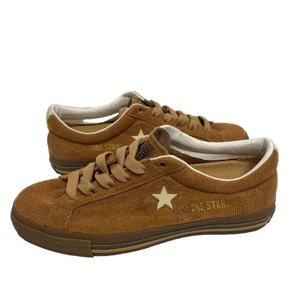 Converse All Star Chuck Taylor Low Sneakers Brown Corduroy Women's‎ 7.5/Mens 6 - Picture 3 of 11